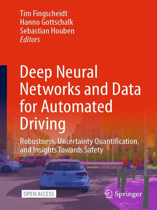 Cover image for Deep Neural Networks and Data for Automated Driving